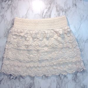 Cotton Lace Skirt